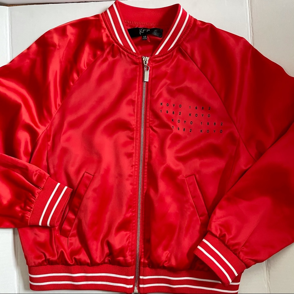 STUNDE NULL Vintage-like Bomber Jacket